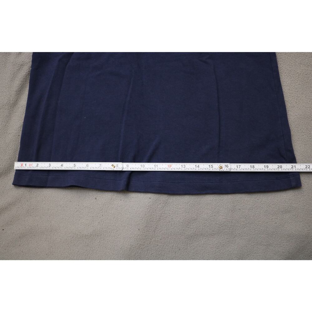 LILLY PULITZER Dress Women Small Navy String Accent Pullover Quarter Sleeve - Picture 6 of 16